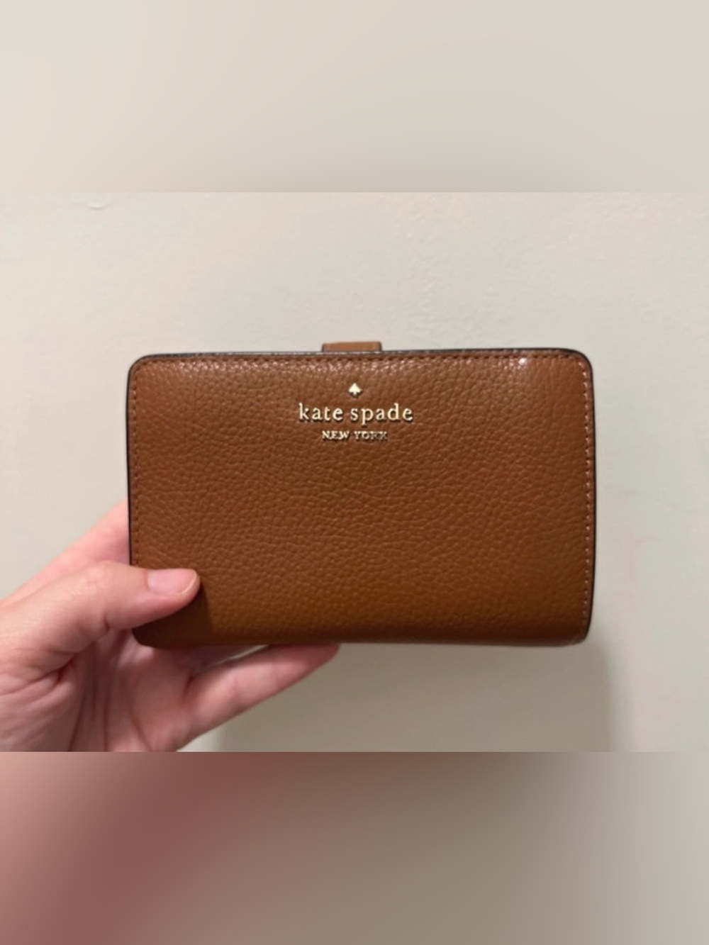 NWOT Kate Spade brown wallet